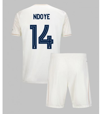 Nottingham Forest Dan Ndoye #14 Dětské Venkovní Dres 2025-26 Krátký Rukáv (+ trenýrky)